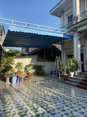 Bạt mái xếp di động tại Sầm Sơn Thanh Hoá